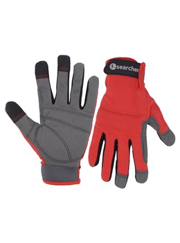 Searcher Detecting gloves RED